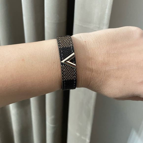 Fashion modern leather plaid bracelet hand accessories - Picture 6 of 10